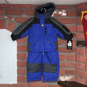 Protection System Cobalt Blue Snowsuit Size 12M